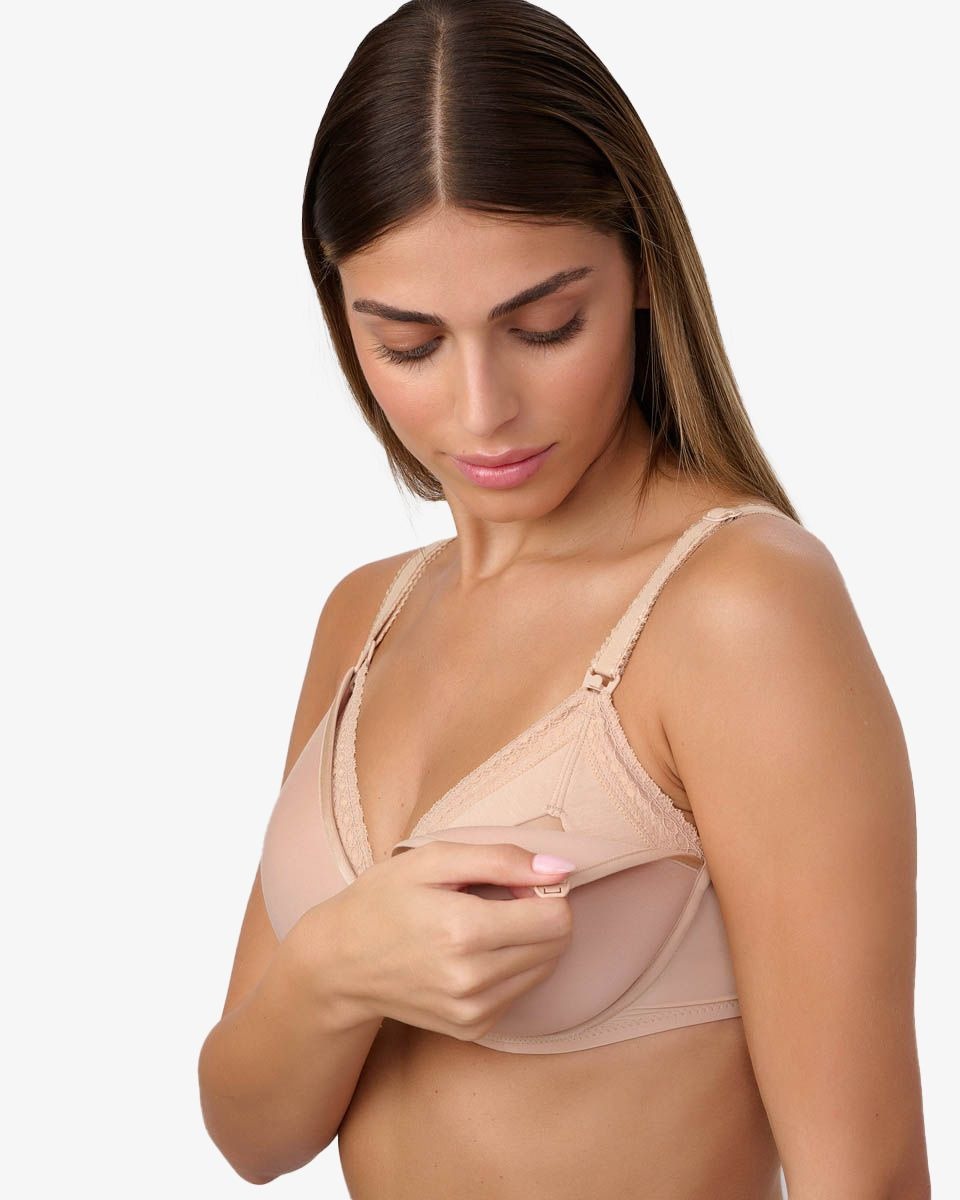 Femina חזיית הנקה דגם 4211 חזיית הנקה עם ברזלים וריפוד ספייסר