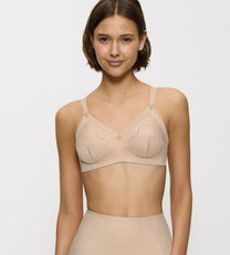 טריומף חזייה כותנה תומכת – Triumph Doreen + Cotton 01 N חזייה ללא ריפוד וללא עצם עם תמיכה חזקה