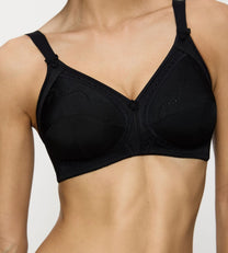 טריומף חזייה כותנה תומכת – Triumph Doreen + Cotton 01 N חזייה ללא ריפוד וללא עצם עם תמיכה חזקה